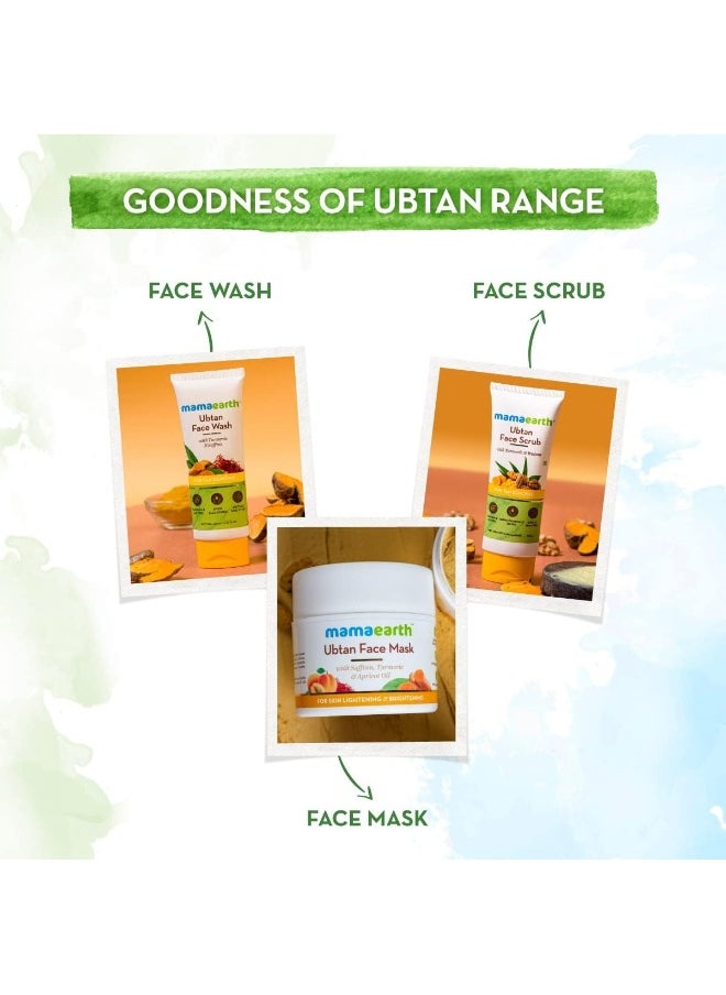 Mamaearth - Ubtan Face Wash For Tan Removal 2-Pieces 100 Ml - Image 1