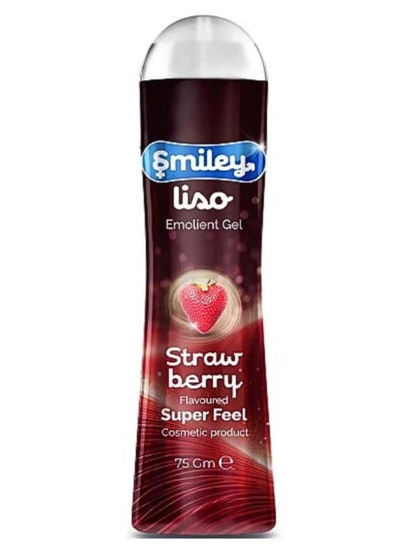 Liso Lubricant Gel strawberry Flavoured  75 gm