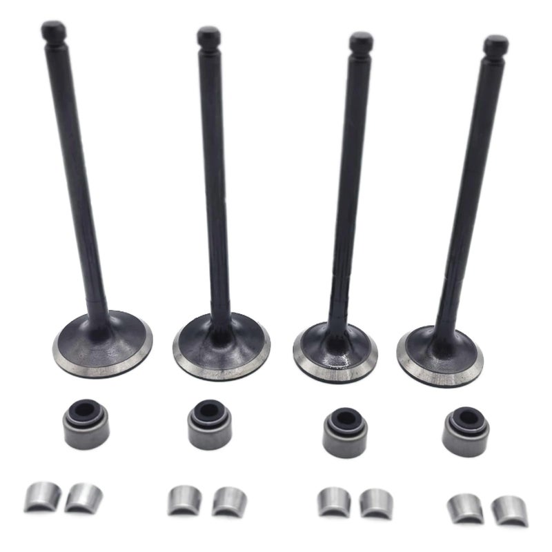 GAOSHUN Intake Valve Exhaust Valves Seals Kit Fit for Polaris Predator 500 20032007 Outlaw 500 20062007 Replace 3087981 3087982 - Image 2