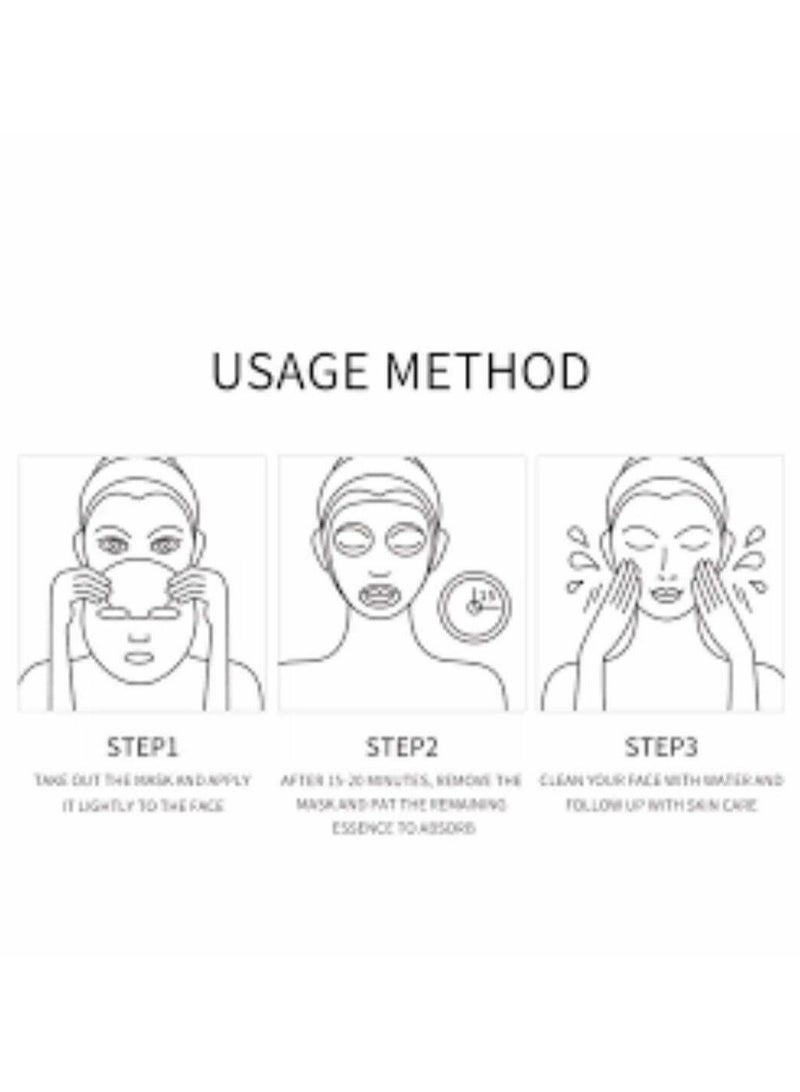 Skin Care Moisturizing Fruit Face Sheet Mask  - Image 3