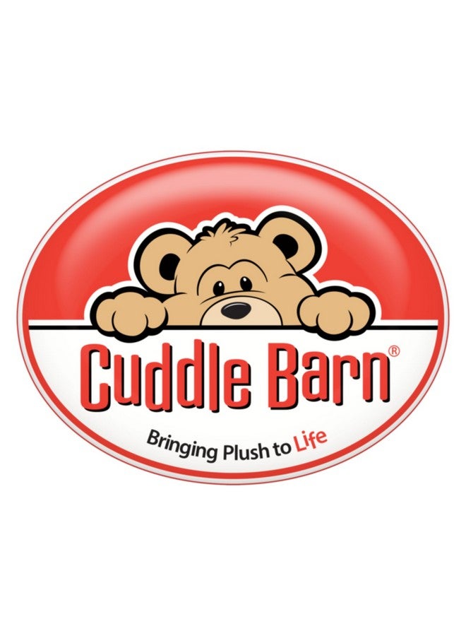 Cuddle Barn Cuddle Barn | Wheelie 8" School Bus Singing Stuffed Animal Plush Toy | Mouth Moves and Eyes Light Up | Sings Wheels on The Bus  - Image 4
