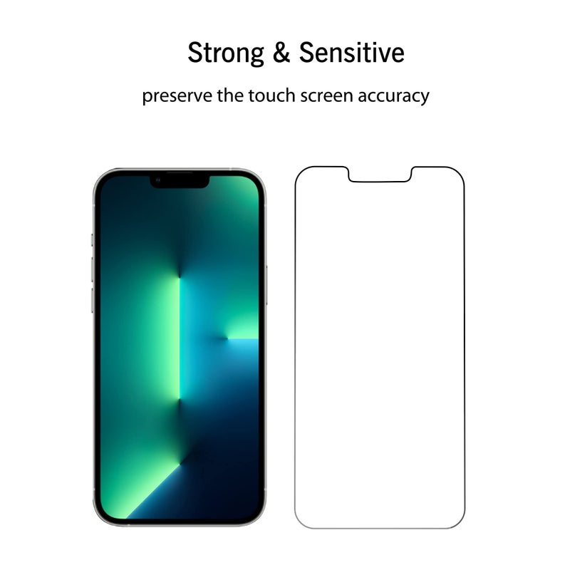 Ailun Screen Protector for iPhone 14 Plus/iPhone 13 Pro Max [6.7 Inch Display], 3 Pack Case Friendly Tempered Glass - Image 4
