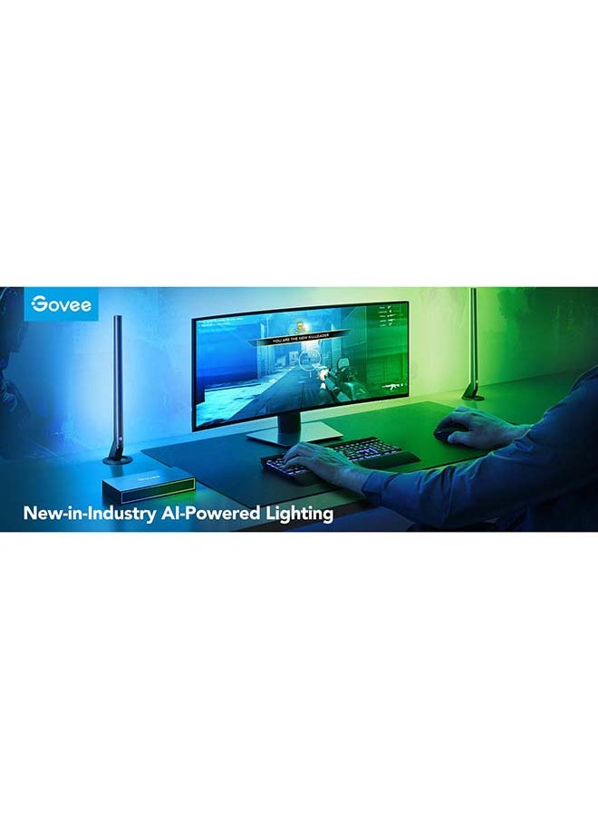 Govee - Govee RGBIC LED AI Gaming Sync Box Kit (H6601) 48 Watt Multicolor - Image 1