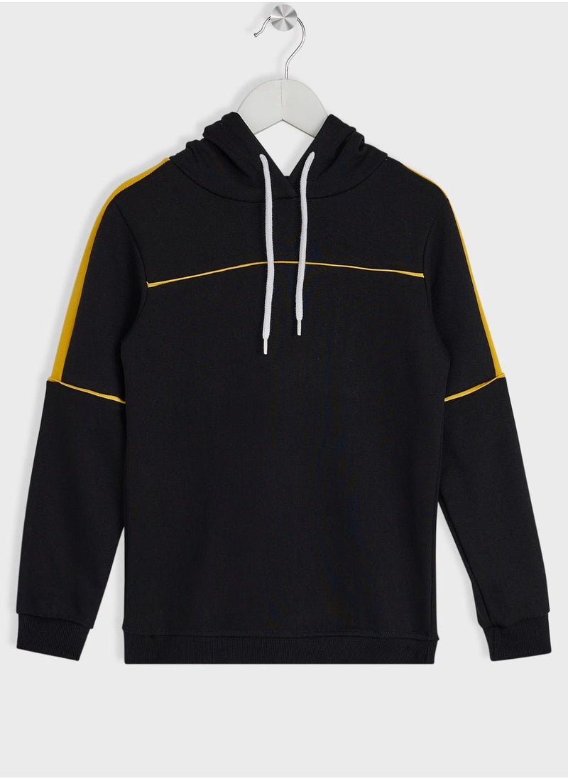 Pinata - Boys tape details Hoodie - Image 1