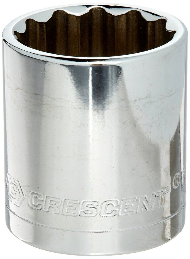 كريسنت مقبس هلال قياسي SAE بـ 12 نقطة، 1/2 بوصة، 7/8 بوصة - CDS60N - Image 1
