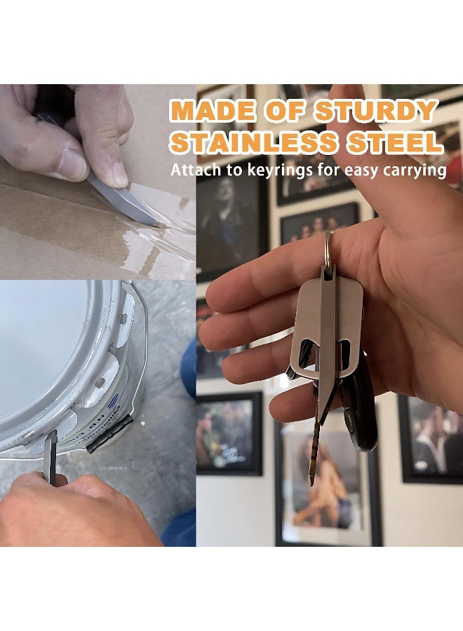 ALMiHomi Mighty Mini Bar – EDC Pry Bar Multitool Keychain, Pocket-Size Stainless Steel Tool for Everyday Use, Box Opener, Screwdriver & More - Image 3