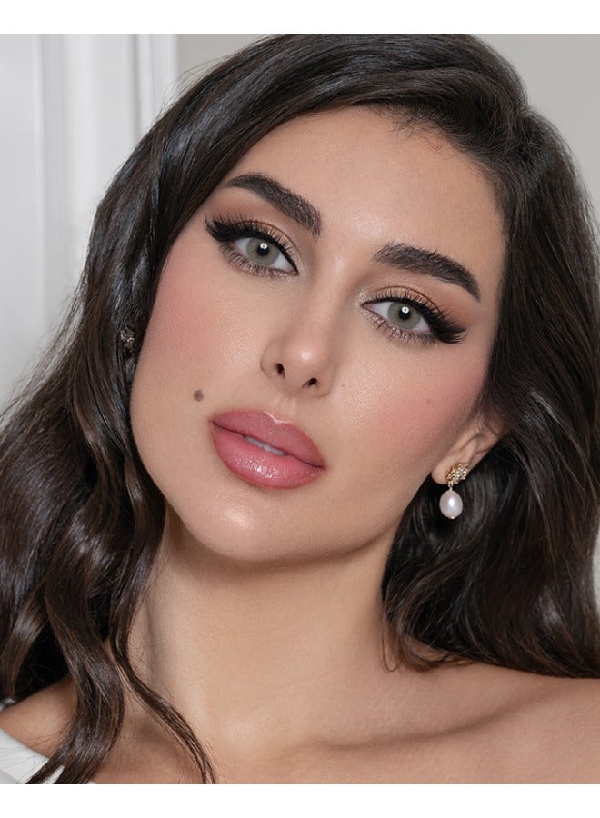 لينس مي ملاكيت عدسات لاصقة للاستخدام لمدة 6 اشهر، عدسات لاصقة ملونة، عدسات لاصقة تجميلية، عدسات لاصقة رمادية، عبوة من عدستين - Image 2