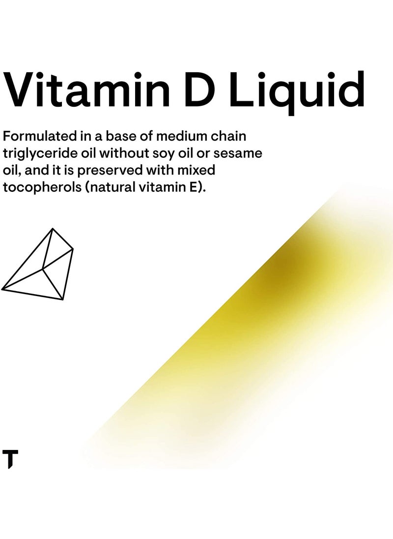 Thorne - Vitamin D Dietary Supplement 30 ml 1FL. OZ. - Image 1