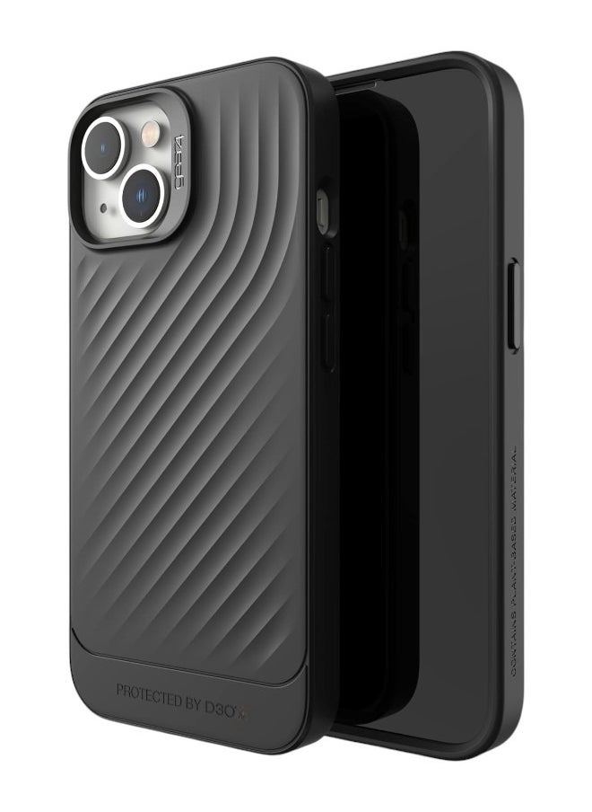 Gear4 High Quality iPhone 14 Plus Case Maximum Drop and Scratch Protection Compatible with MageSafe Wireless Charging - Black  - Image 2