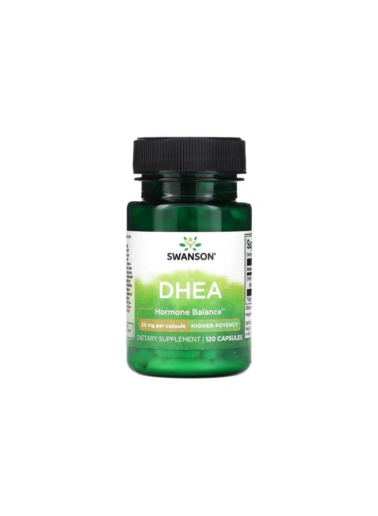 Swanson, DHEA, 50 mg , 120 Capsules
