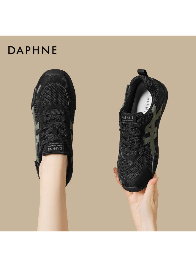 Daphne Soft Sole Autumn New Breathable Sports Casual Shoes Military Training Shoes 4025404172 Black 37 - Image 1