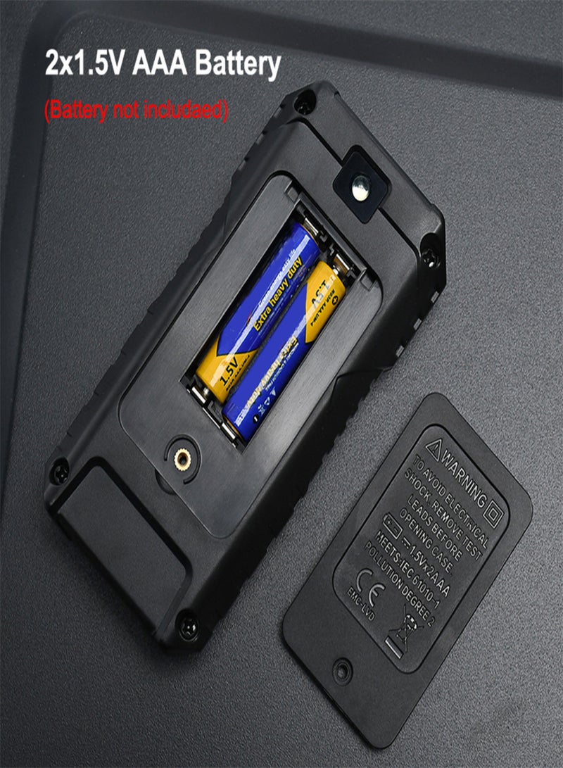 MAYILON Digital Multimeter Multi Tester with NCV Non-Contact Voltage Detection TRMS 4000 Counts Automatic/Manual Measurement Mode Backlit LCD Display Data Hold Function Measure AC DC Voltage - Image 3