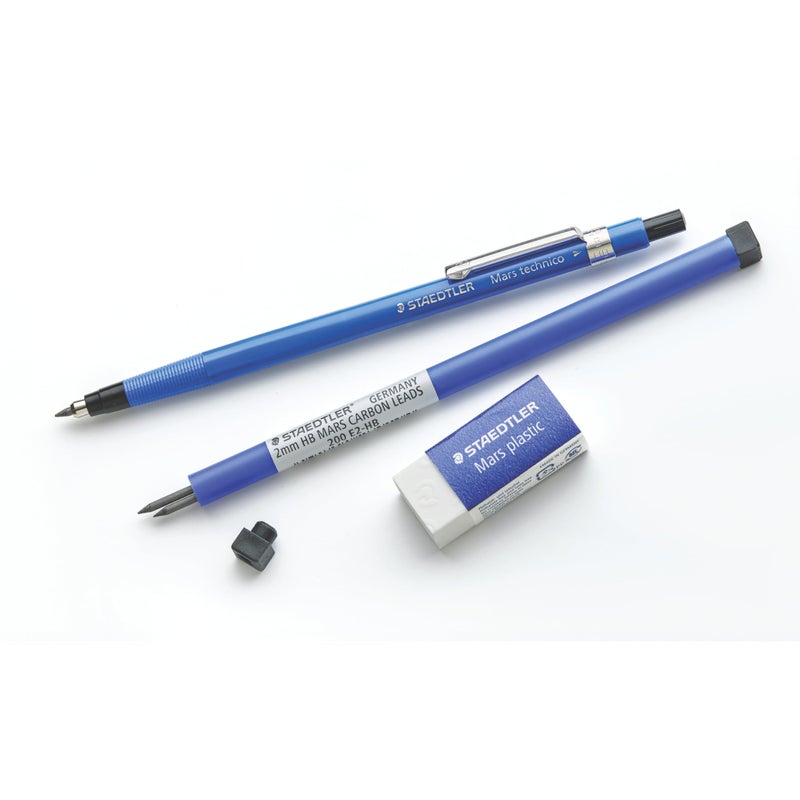 STAEDTLER Mars Technical Mechanical Pencil Set, Blue, (788 SBK4) - Image 2