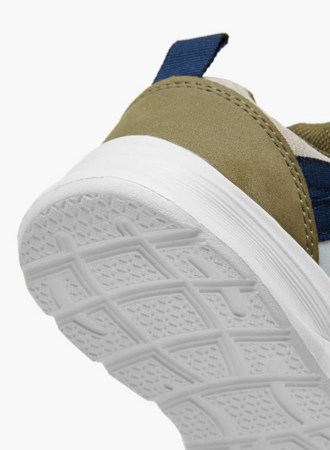 JUNIORS Panelled Sneakers with Rotating Buckle Closure - Image 5
