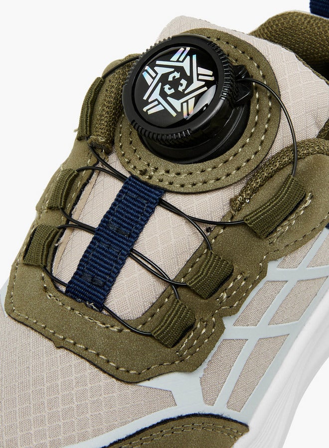 JUNIORS Panelled Sneakers with Rotating Buckle Closure - Image 4