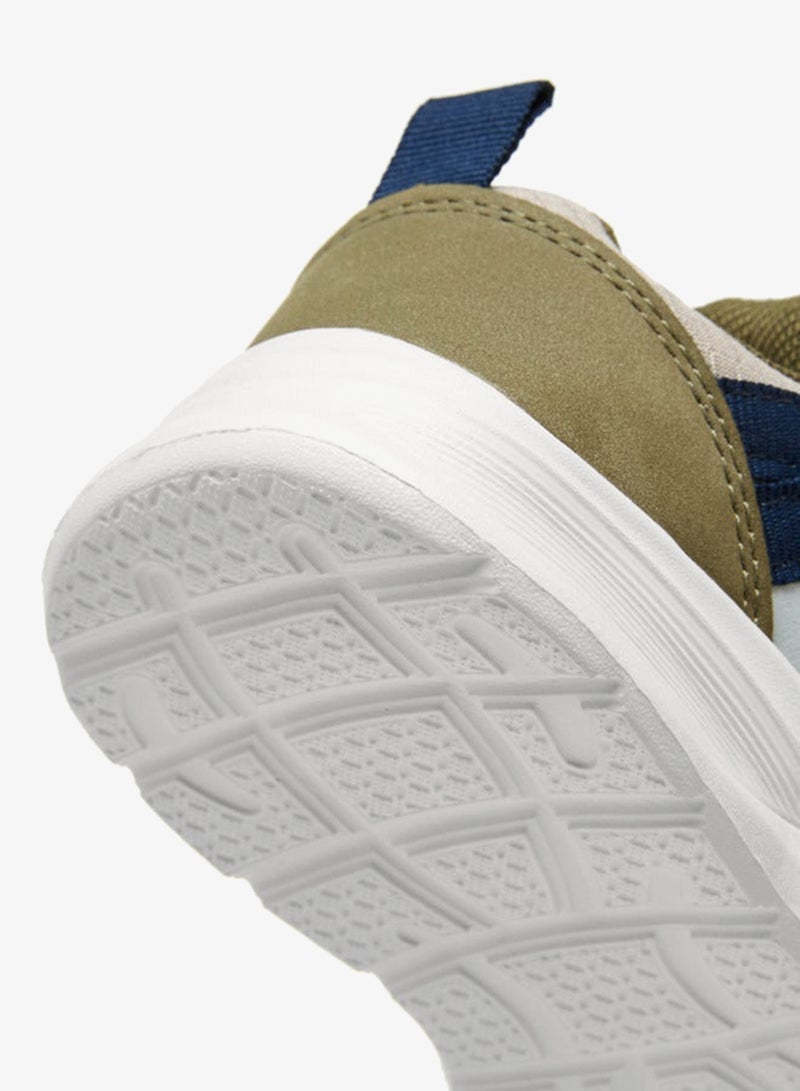 جونيورز سنيكرز بألواح وإبزيم دوار - Image 5