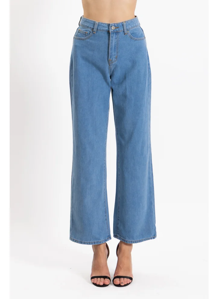 شايبس HIGH-RISE STRAIGHT JEANS