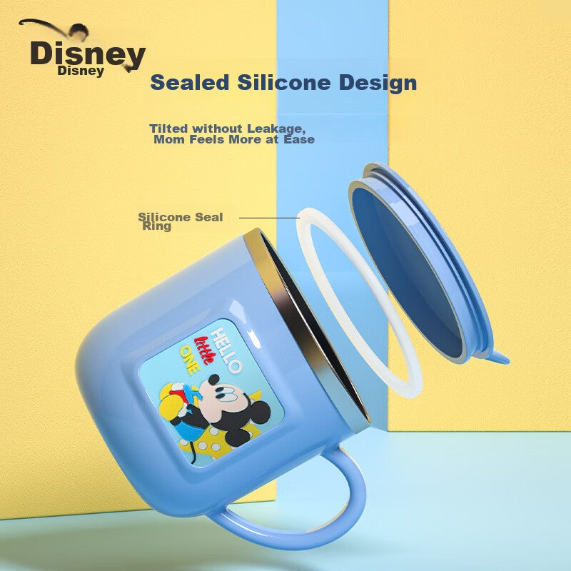 Disney Children's Water Cup, Kindergarten Training Cup, Home Milk Cup with Scale, Drinking Cup for Boys And Girls, Coffee Cup - Image 3