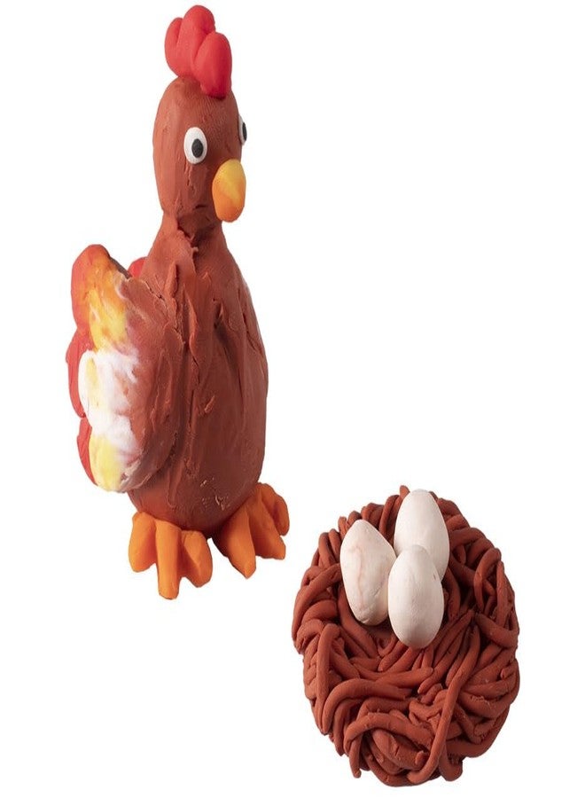 Jovi - Reusable Non-Drying Modeling Clay, 30 Plasticine Bars, 1.75 oz Each, Total of 3.3 lb (Brown) - Image 5