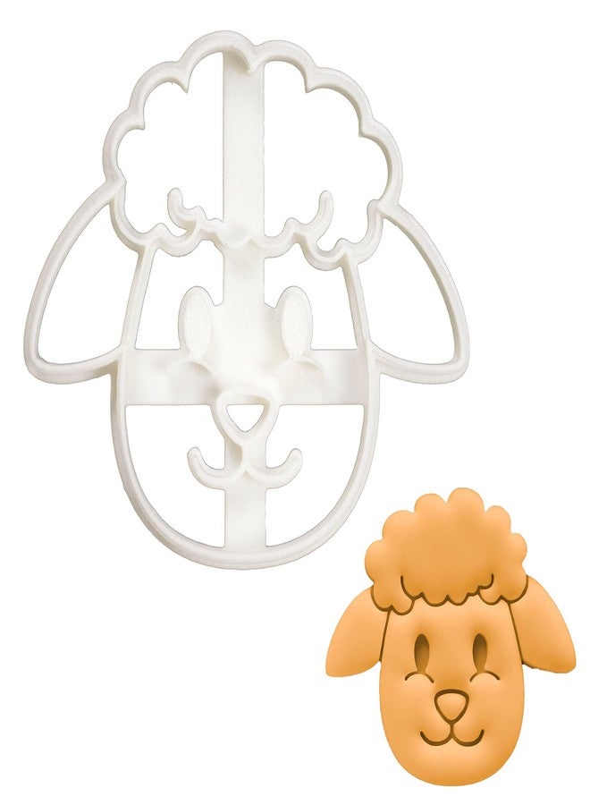 Bakerlogy Sheep Face cookie cutter, 1 piece - Bakerlogy - Image 1