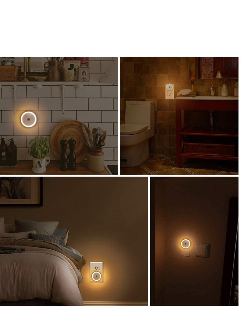 AROAQ LED Night Light, Energy Efficient Dusk to Dawn Sensor Smart Nightlight Wall Plug for Kids Room Bathroom Bedroom Home Kitchen  - Image 4