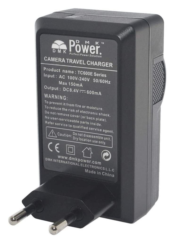 DMK - DMK LP-E5 Battery Charger TC600E Compatible with Canon EOS 450D 500D 1000D EOS 450D DSLR SLR Digital Camera - Image 1