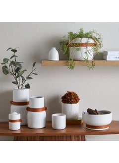 Home Box  vase سيراميك تيلدن 8.5 × 8.5 × 13 سم  - Image 4