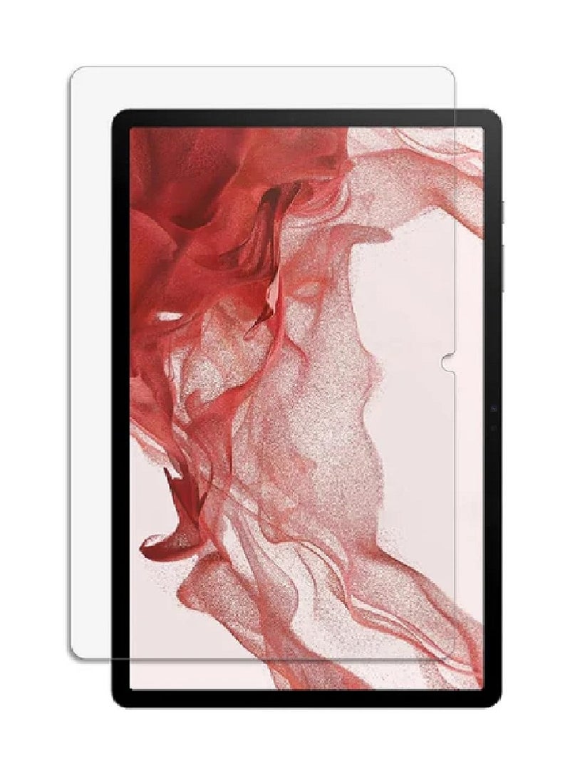 Tempered Glass Screen Protector Clear Designed For Samsung Galaxy Tab S7+ Full Screen Coverage And Bubble Free - Image 1
