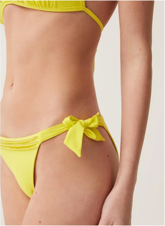 Ovs Ovs Bikini Briefs With Bows And Sequins