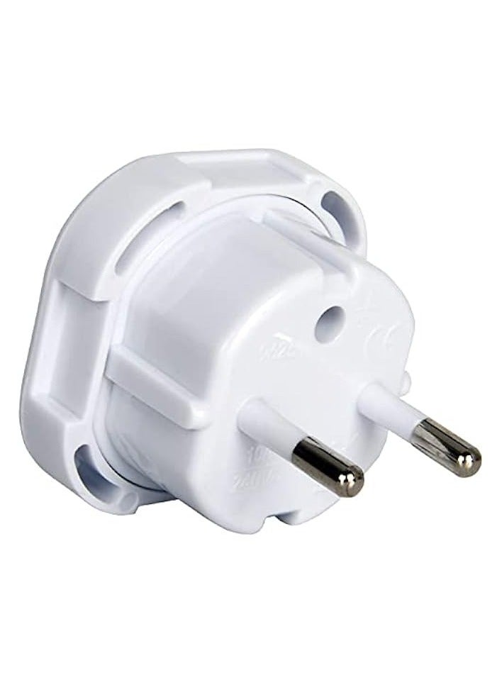 erorex 3/5 Pack UAE UK Socket to EU Europe European Travel Adapter Plug (3)  - Image 2