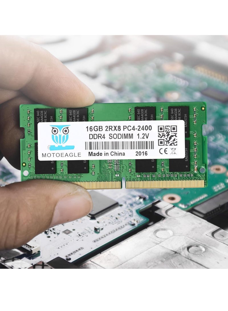16GB DDR4 2400MHz SODIMM 2RX8 PC4-19200 (PC4-2400T) CL17 Non-ECC Laptop RAM RAM Memory - Image 2
