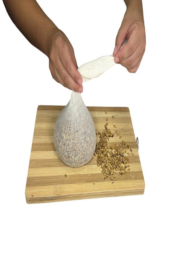 Regency Wraps Hops and Grain Steeping Bags, 14" (pack of 10), Fine Cotton Mesh Sock Homebrew Accessory Filters Hops, Grain and Spices for Beer, Wine, Cider - Image 3