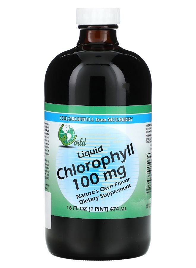 Liquid Chlorophyll 100 mg  16 fl oz (474 ml)