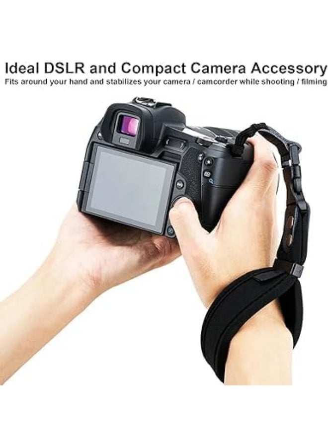 SYOSI Anti-Slip Camera Neck Strap, Quick Release Hand Strap, Professional Shoulder Straps with Climbing Rope Design, DSLR/Mirrorless Camera Straps, Suitable for Most Digital Cameras, Comfortable (Black) - Image 5