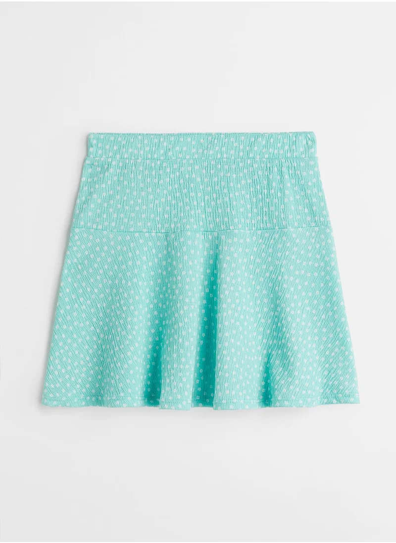 H&M Kids Printed Jersey Midi Skirt