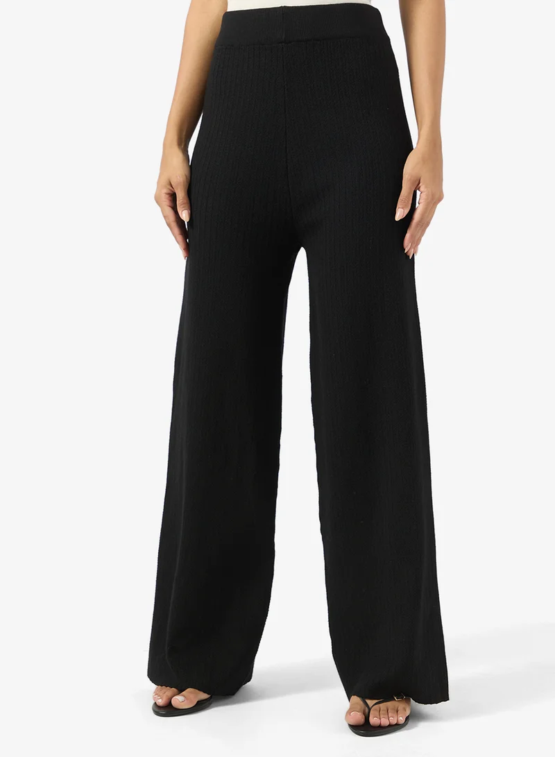 Ginger Contrast Trim Detail Cardigan & Pant Set