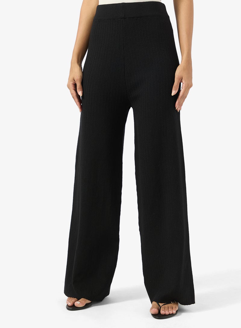 Ginger Contrast Trim Detail Cardigan & Pant Set - Image 4