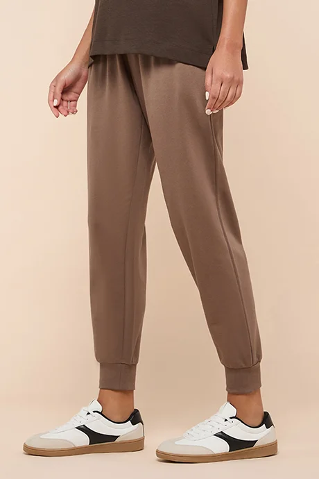 أر أند بي Solid Joggers with Drawstring Waist