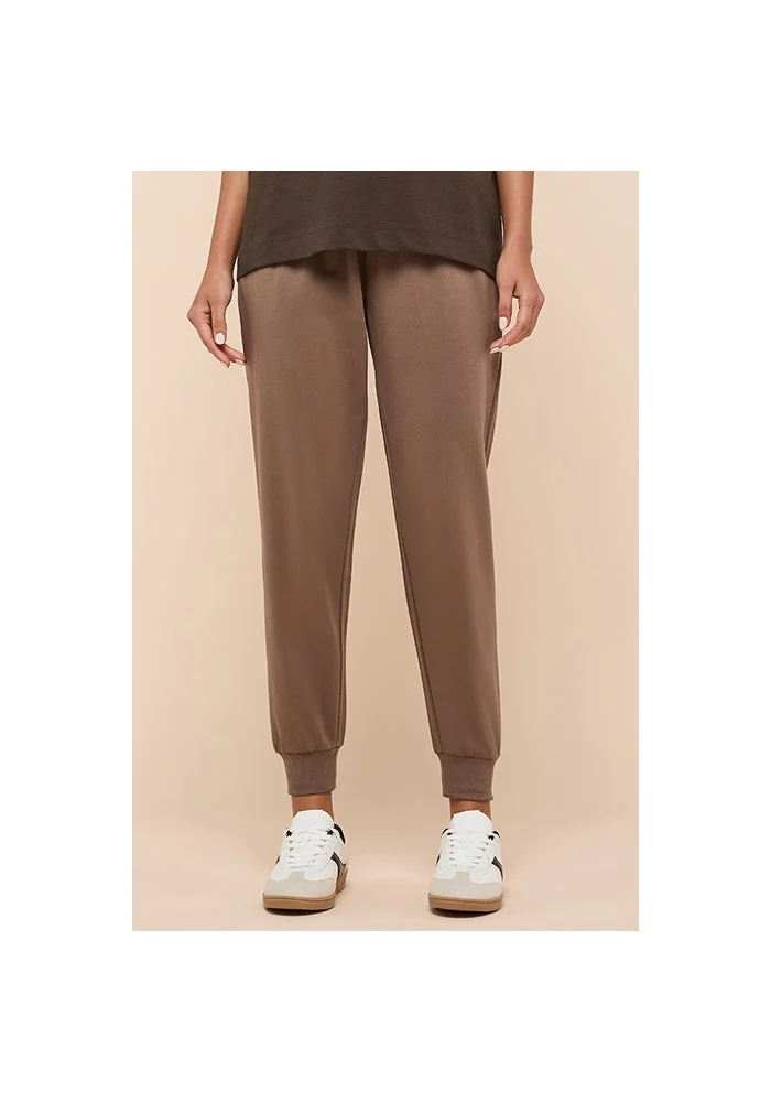 أر أند بي Solid Joggers with Drawstring Waist