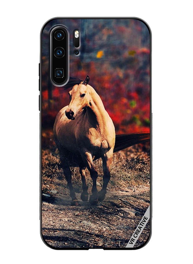 VR CREATIVE Protective Case Cover For Huawei P30 Pro Horse Design Multicolour - Image 1