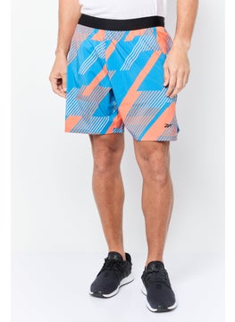 Reebok Men 7 Inseam Speed 3,0 Sportswear Fit Training Short, Multicolor  - Image 1