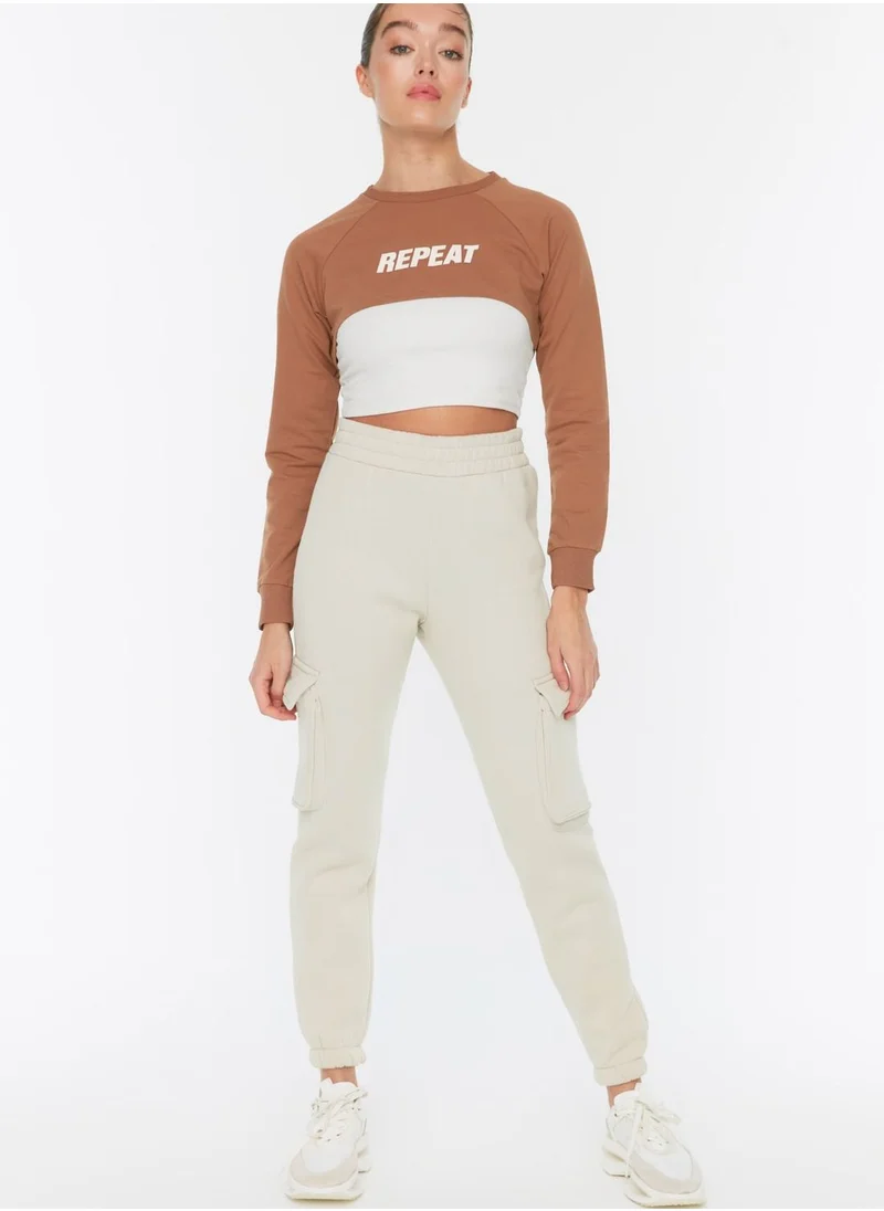 trendyol Pocket Detail High Waist Pants