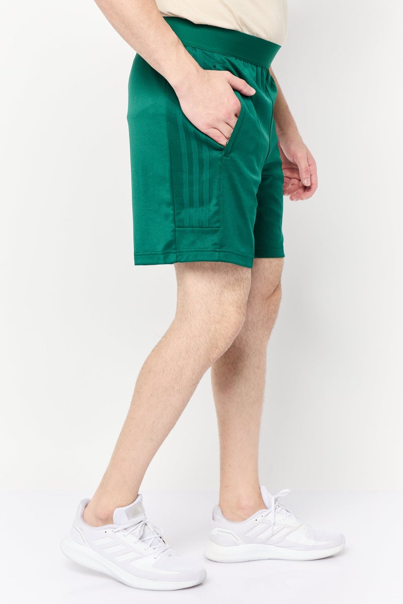 Adidas Men Sportswear Fit Outdoor Shorts, Green  - Image 3