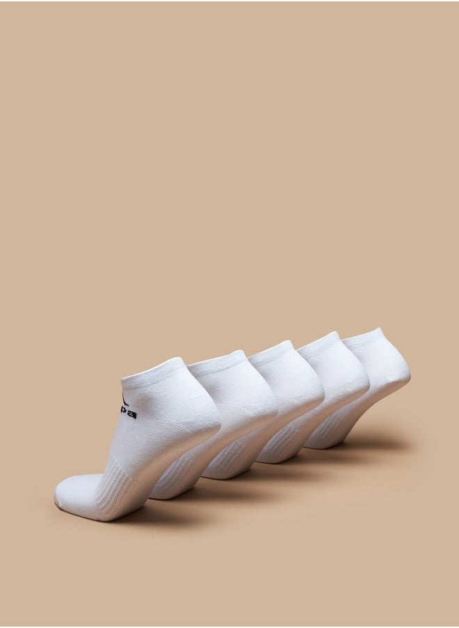 Kappa - Logo Detail Ankle Length Sports Socks - Set of 5 - Image 1