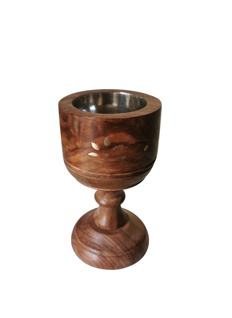 asmat Elegant Wooden Bakhoor Burner – Traditional Incense Holder for Aromatherapy & Home Decor  - Image 3