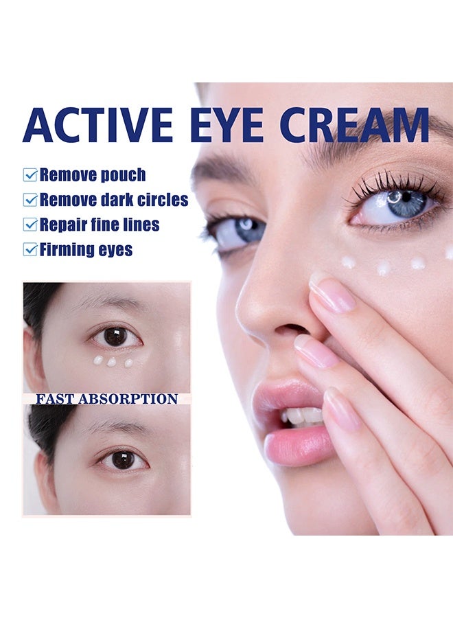 Jaysuing Active Eye Cream,  Eye Cream Against Dark Circles Active Ingredient Combination, Bags and Wrinkles, Eye Care, Anti Dark Spot, Dark Circle, Smooth Eye Fine Lines   30ml - Image 2