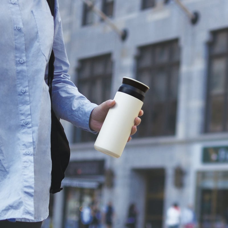 Kinto Plastic 20942 Travel Tumbler, 16.9 fl oz (500 ml), White - Image 5