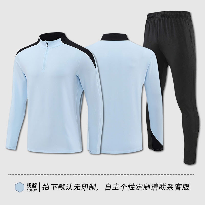 Long Sleeve Coat Football Clothing Suit Male Adult Formulates Suit For Children'S Football Training Clothing - Image 1