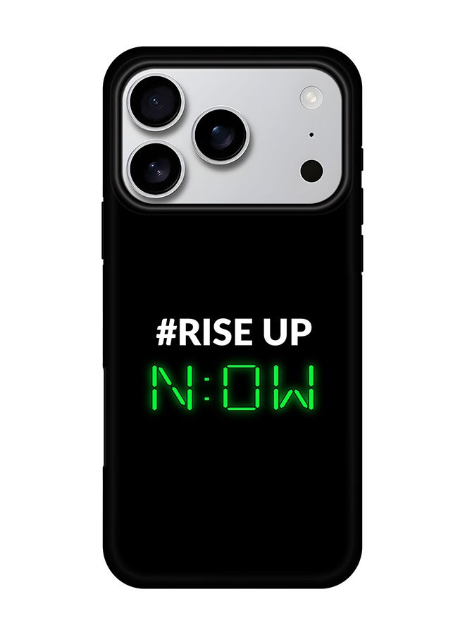 Stylizedd Tough Pro Magnetic Case for iPhone 17 Pro, Dual Layer hybrid PC + TPU Mobile Cover Matte - Rise Up