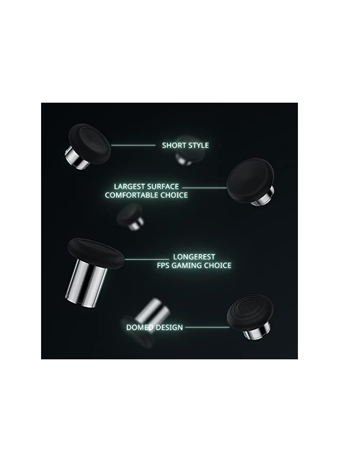 بروماس قطع غيار 13 في 1 لوحدة تحكم Xbox Elite Series 2، 6 أعواد إبهام مغناطيسية، 4 مجاذيف، 2 وسادات D، 1 أداة تعديل، مجموعة مخصصة لملحقات Xbox One Elite Series 2 (ذهبي) - Image 2